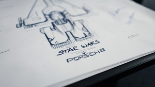 Porsche And Lucasfilm Team Up To Design A New<i> Star Wars</i> Spaceship